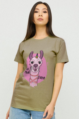 Футболка Boyfriend / дихаючий принт/