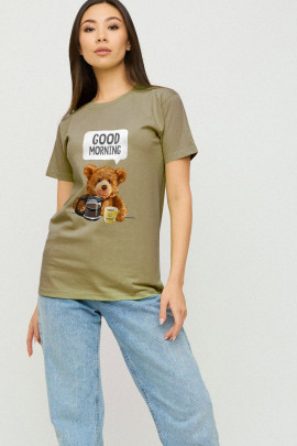 Футболка Boyfriend / дихаючий принт/