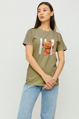 Футболка Boyfriend / дихаючий принт/