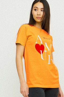 Футболка Boyfriend / дихаючий принт /