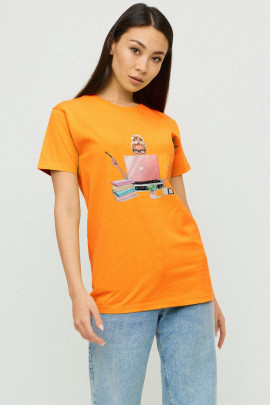 Футболка Boyfriend / дихаючий принт /