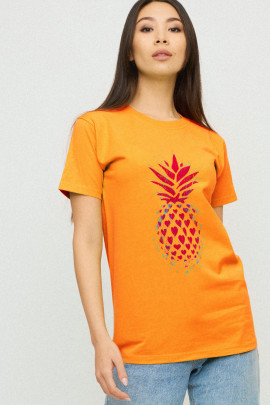 Футболка Boyfriend / дихаючий принт /