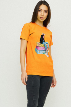 Футболка Boyfriend / дихаючий принт /