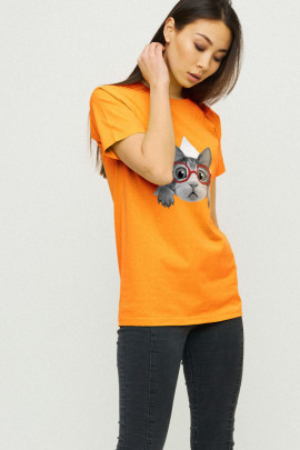 Футболка Boyfriend / дихаючий принт /