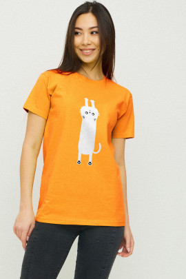 Футболка Boyfriend / дихаючий принт /