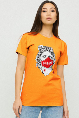 Футболка Boyfriend / дихаючий принт /