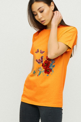 Футболка Boyfriend / дихаючий принт /