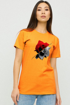 Футболка Boyfriend / дихаючий принт /