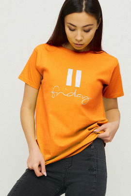 Футболка Boyfriend / дихаючий принт /