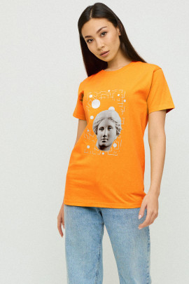 Футболка Boyfriend / дихаючий принт /