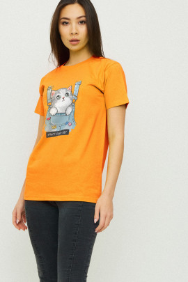 Футболка Boyfriend / дихаючий принт /