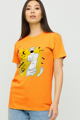 Футболка Boyfriend / дихаючий принт /