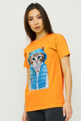 Футболка Boyfriend / дихаючий принт /