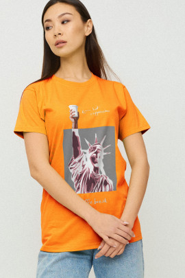 Футболка Boyfriend / дихаючий принт /