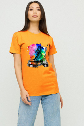 Футболка Boyfriend / дихаючий принт /