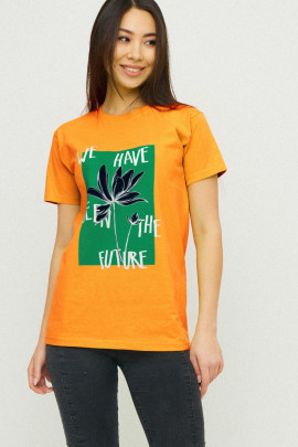 Футболка Boyfriend / дихаючий принт /