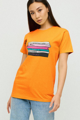 Футболка Boyfriend / дихаючий принт /