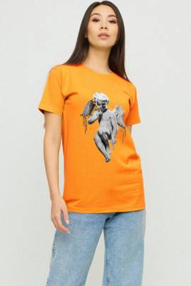 Футболка Boyfriend / дихаючий принт /