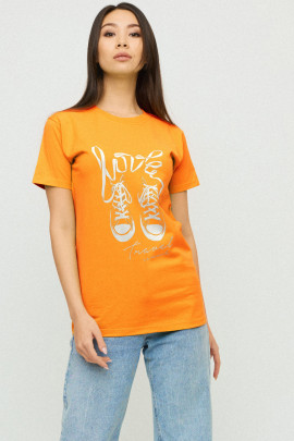 Футболка Boyfriend / дихаючий принт /