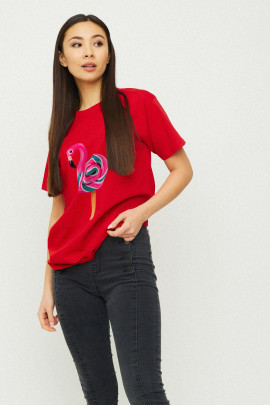 Футболка Boyfriend / дихаючий принт /