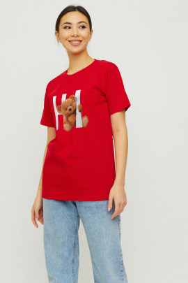 Футболка Boyfriend / дихаючий принт /