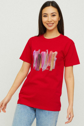 Футболка Boyfriend / дихаючий принт /