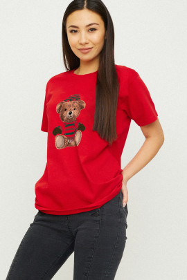 Футболка Boyfriend / дихаючий принт /