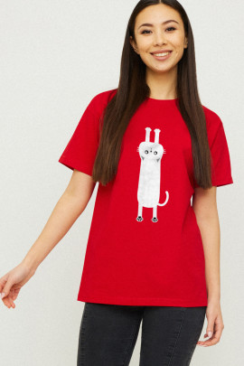 Футболка Boyfriend / дихаючий принт /