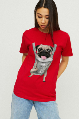 Футболка Boyfriend / дихаючий принт /