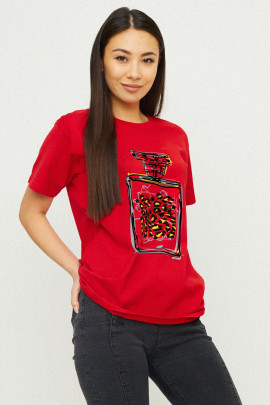 Футболка Boyfriend / дихаючий принт /