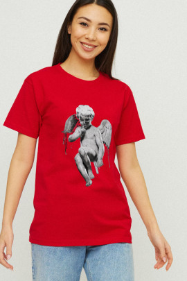 Футболка Boyfriend / дихаючий принт /