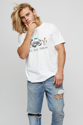 Футболка чоловіча basic /дихаючий принт/