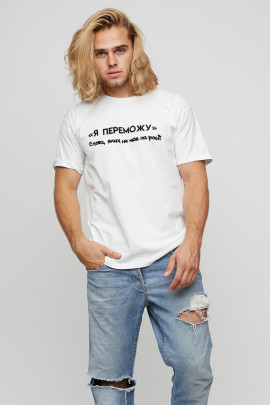 Футболка чоловіча basic /дихаючий принт/