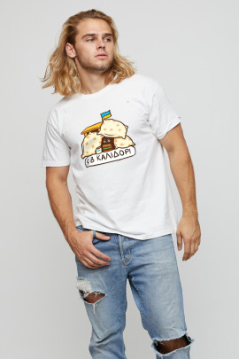 Футболка чоловіча basic /дихаючий принт/