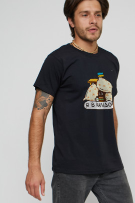 Футболка чоловіча basic /дихаючий принт/