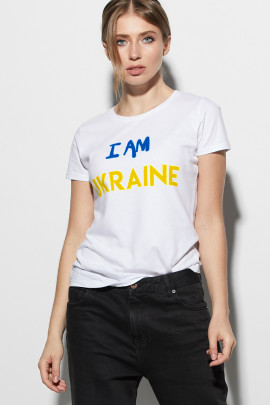 Футболка женская basic /дихаючий принт/