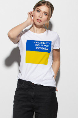 Футболка жіноча basic /дихаючий принт/