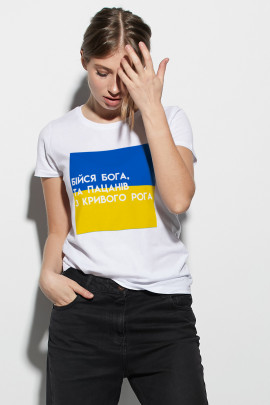 Футболка жіноча basic /дихаючий принт/