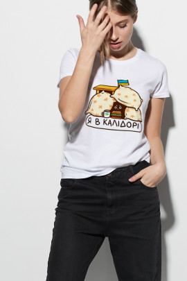 Футболка жіноча basic /дихаючий принт/