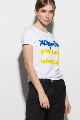 Футболка жіноча basic /дихаючий принт/