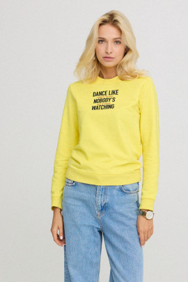 Світшот жіночій з принтом basic  /no flis/ 