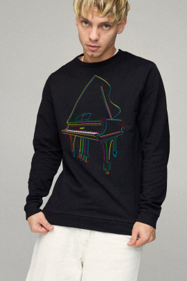 Світшот чоловічий BASIC /no flis/