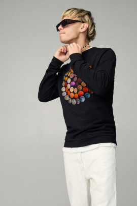 Світшот чоловічий BASIC /no flis/