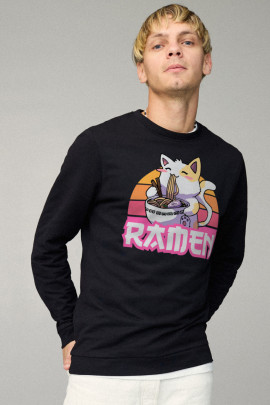 Світшот чоловічий BASIC /no flis/