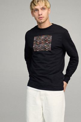 Світшот чоловічий BASIC /no flis/