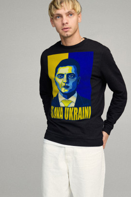 Світшот чоловічий BASIC /no flis/