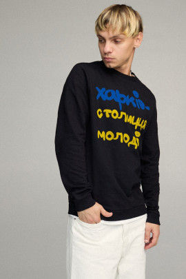 Світшот чоловічий BASIC /no flis/