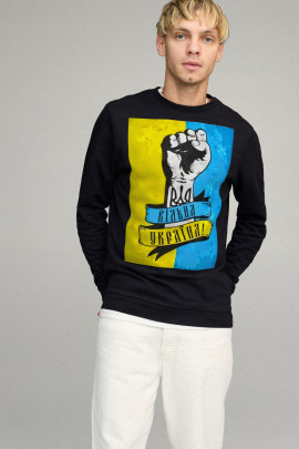 Світшот чоловічий BASIC /no flis/