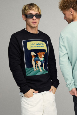 Світшот чоловічий BASIC /no flis/