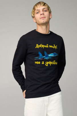 Світшот чоловічий BASIC /no flis/